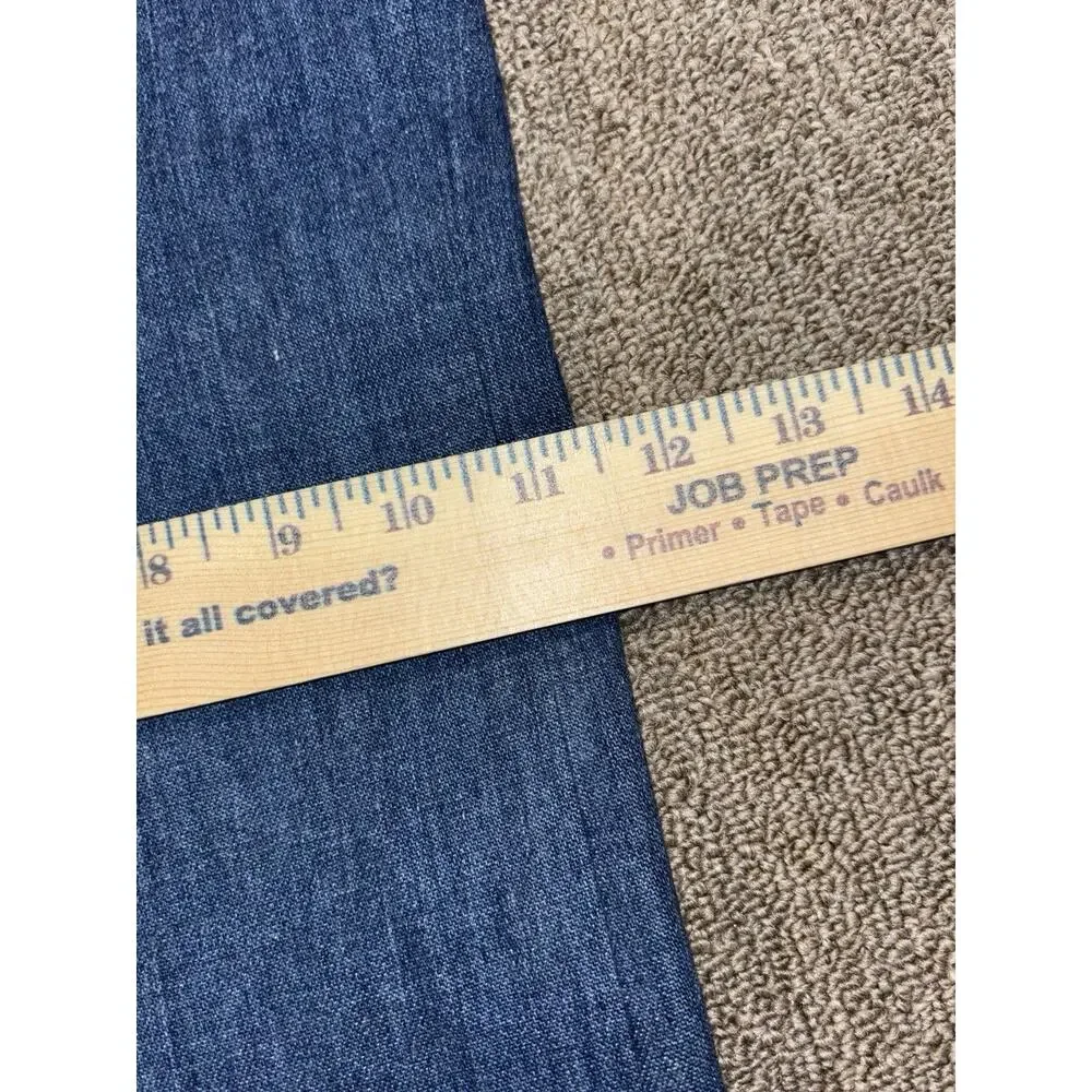 Vintage 1960s–70s American Fashion Collection Chambray Dress Pants 36x31 USA